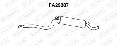  FA25387 VENEPORTE Глушитель выхлопных газов конечный