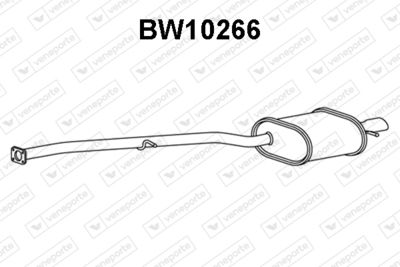  BW10266 VENEPORTE Глушитель выхлопных газов конечный