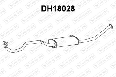  DH18028 VENEPORTE Предглушитель выхлопных газов