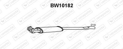  BW10182 VENEPORTE Предглушитель выхлопных газов