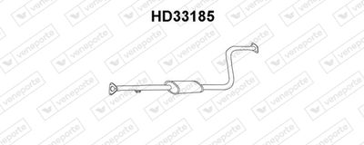  HD33185 VENEPORTE Предглушитель выхлопных газов