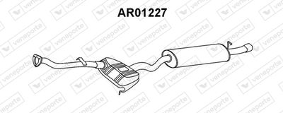  AR01227 VENEPORTE Глушитель выхлопных газов конечный