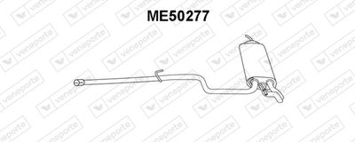  ME50277 VENEPORTE Глушитель выхлопных газов конечный