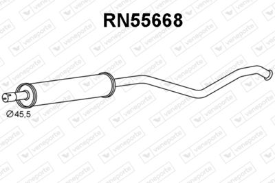  RN55668 VENEPORTE Предглушитель выхлопных газов