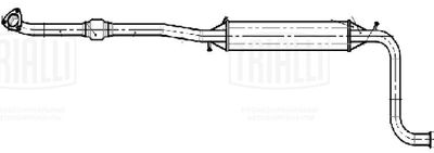  EAM0356 TRIALLI Предглушитель выхлопных газов