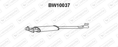  BW10037 VENEPORTE Предглушитель выхлопных газов