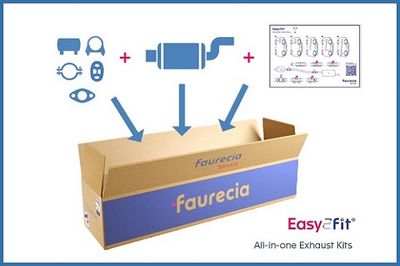  FS25220 Faurecia Средний глушитель выхлопных газов