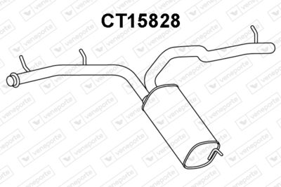  CT15828 VENEPORTE Глушитель выхлопных газов конечный