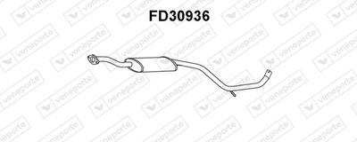  FD30936 VENEPORTE Предглушитель выхлопных газов