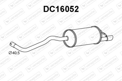  DC16052 VENEPORTE Глушитель выхлопных газов конечный