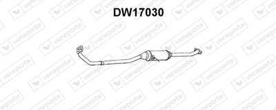  DW17030 VENEPORTE Предглушитель выхлопных газов