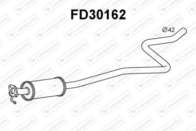  FD30162 VENEPORTE Предглушитель выхлопных газов