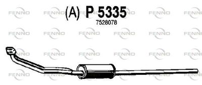  P5335 FENNO Предглушитель выхлопных газов