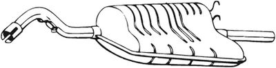 154537 KLOKKERHOLM Глушитель выхлопных газов конечный