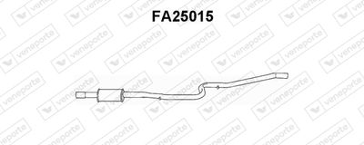  FA25015 VENEPORTE Предглушитель выхлопных газов