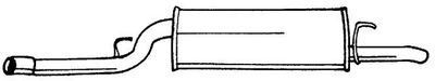  12651 SIGAM Глушитель выхлопных газов конечный