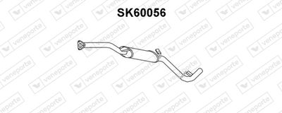  SK60056 VENEPORTE Предглушитель выхлопных газов