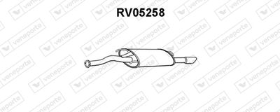  RV05258 VENEPORTE Глушитель выхлопных газов конечный