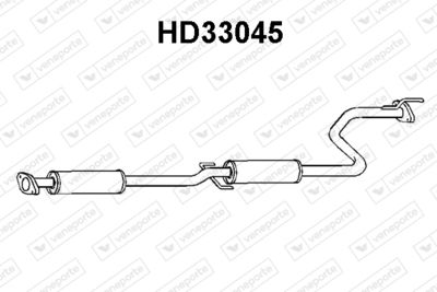  HD33045 VENEPORTE Средний глушитель выхлопных газов