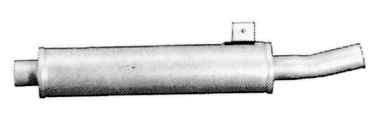  356003 IMASAF Предглушитель выхлопных газов