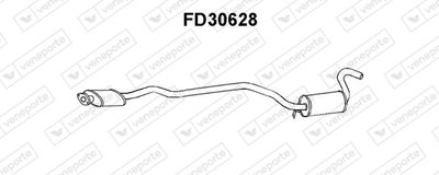  FD30628 VENEPORTE Предглушитель выхлопных газов