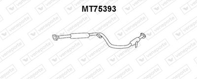  MT75393 VENEPORTE Предглушитель выхлопных газов