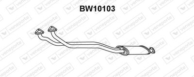  BW10103 VENEPORTE Предглушитель выхлопных газов