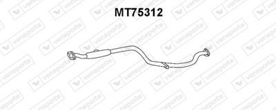  MT75312 VENEPORTE Предглушитель выхлопных газов