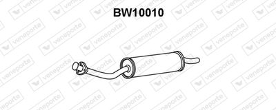  BW10010 VENEPORTE Глушитель выхлопных газов конечный