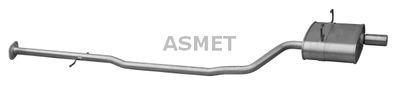  12019 ASMET Глушитель выхлопных газов конечный