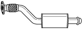 40341 SIGAM Предглушитель выхлопных газов
