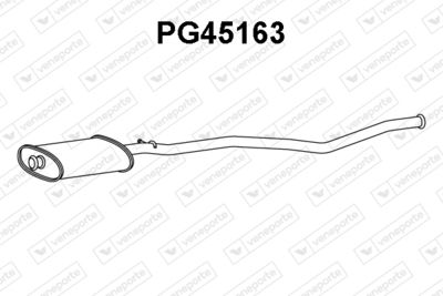  PG45163 VENEPORTE Средний глушитель выхлопных газов