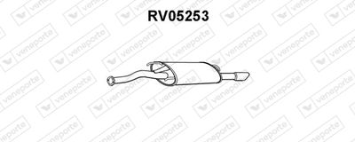  RV05253 VENEPORTE Глушитель выхлопных газов конечный