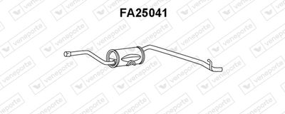  FA25041 VENEPORTE Глушитель выхлопных газов конечный