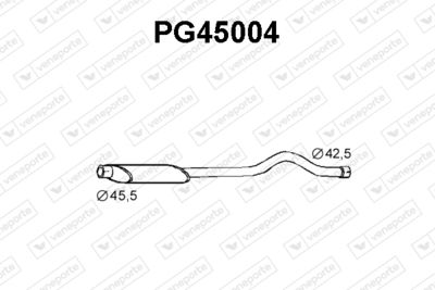  PG45004 VENEPORTE Предглушитель выхлопных газов