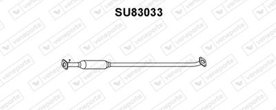  SU83033 VENEPORTE Предглушитель выхлопных газов