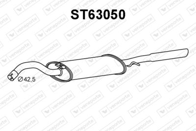  ST63050 VENEPORTE Глушитель выхлопных газов конечный