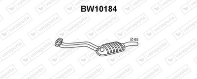  BW10184 VENEPORTE Предглушитель выхлопных газов