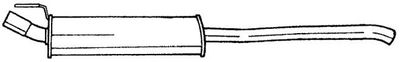  60627 SIGAM Глушитель выхлопных газов конечный