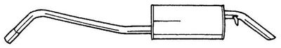  25635 SIGAM Глушитель выхлопных газов конечный