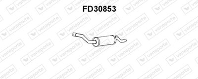  FD30853 VENEPORTE Глушитель выхлопных газов конечный