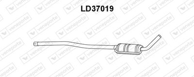  LD37019 VENEPORTE Предглушитель выхлопных газов