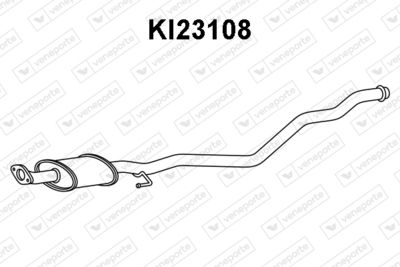  KI23108 VENEPORTE Предглушитель выхлопных газов