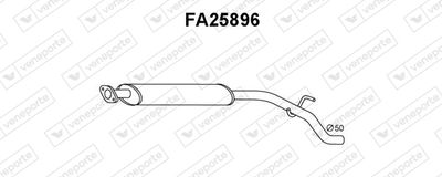  FA25896 VENEPORTE Предглушитель выхлопных газов