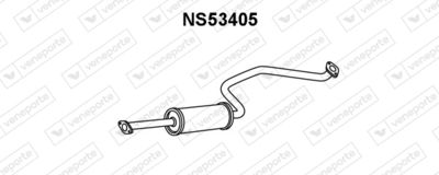  NS53405 VENEPORTE Предглушитель выхлопных газов