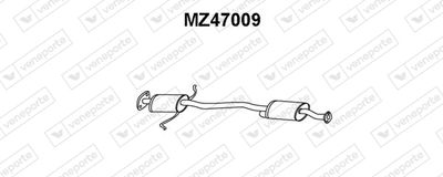  MZ47009 VENEPORTE Предглушитель выхлопных газов