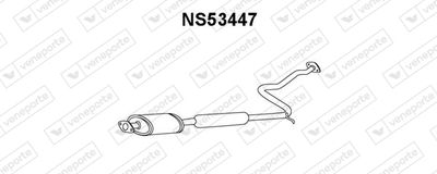  NS53447 VENEPORTE Предглушитель выхлопных газов