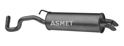  03056 ASMET Глушитель выхлопных газов конечный