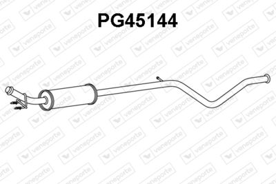  PG45144 VENEPORTE Предглушитель выхлопных газов