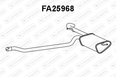  FA25968 VENEPORTE Глушитель выхлопных газов конечный